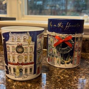 Anthropologie Up on the Housetop by Susannah Garrod Candle NIB